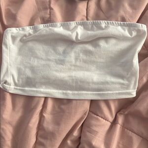 SHEIN Classic White Tube Top
